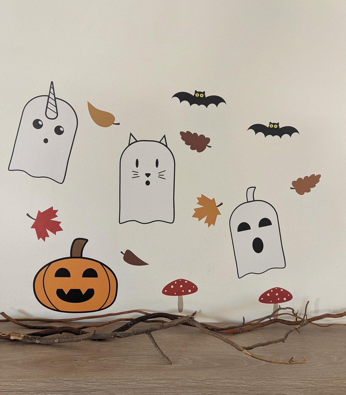 Autumn decal sheet detail