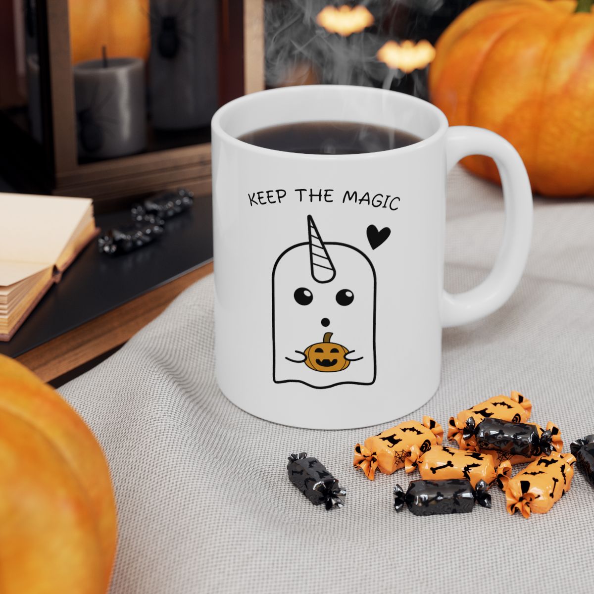 Keep the Magic mug detail