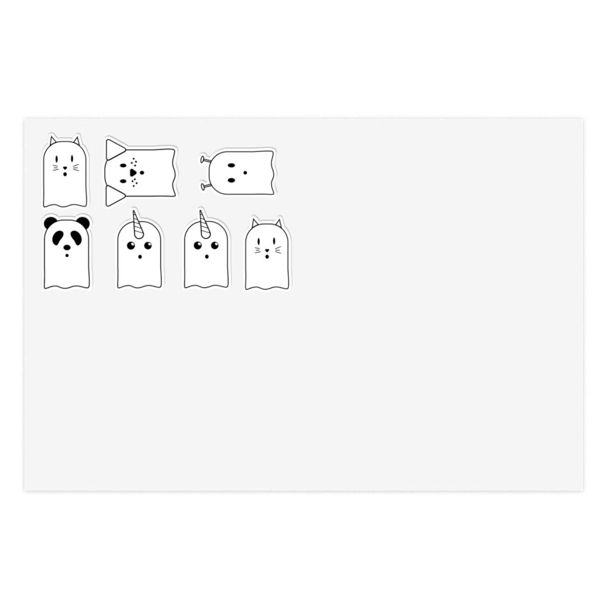 Sticker sheet detail